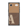 Premium Square Case with MagSafe［ Original - initial two tone - A brown ］