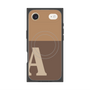 Premium Square Case with MagSafe［ Original - initial two tone - A brown ］