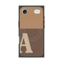 Premium Square Case with MagSafe［ Original - initial two tone - A brown ］