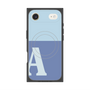 Premium Square Case with MagSafe［ Original - initial two tone - A blue ］