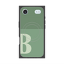 Premium Square Case with MagSafe［ Original - initial two tone - B green ］