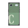 Premium Square Case with MagSafe［ Original - initial two tone - C green ］