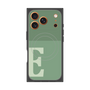 Premium Square Case with MagSafe［ Original - initial two tone - E green ］