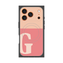 Premium Square Case with MagSafe［ Original - initial two tone - G pink ］