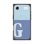 Premium Square Case with MagSafe［ Original - initial two tone - G blue ］