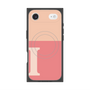 Premium Square Case with MagSafe［ Original - initial two tone - I pink ］