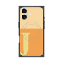 Premium Square Case with MagSafe［ Original - initial two tone - J orange ］