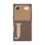 Premium Square Case with MagSafe［ Original - initial two tone - J brown ］