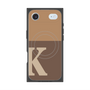 Premium Square Case with MagSafe［ Original - initial two tone - K brown ］