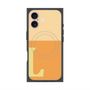 Premium Square Case with MagSafe［ Original - initial two tone - L orange ］
