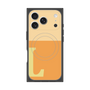 Premium Square Case with MagSafe［ Original - initial two tone - L orange ］