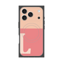 Premium Square Case with MagSafe［ Original - initial two tone - L pink ］