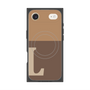 Premium Square Case with MagSafe［ Original - initial two tone - L brown ］