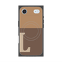 Premium Square Case with MagSafe［ Original - initial two tone - L brown ］