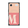 Premium Square Case with MagSafe［ Original - initial two tone - M pink ］