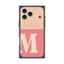 Premium Square Case with MagSafe［ Original - initial two tone - M pink ］