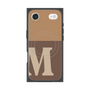Premium Square Case with MagSafe［ Original - initial two tone - M brown ］