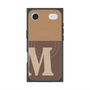 Premium Square Case with MagSafe［ Original - initial two tone - M brown ］