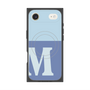 Premium Square Case with MagSafe［ Original - initial two tone - M blue ］