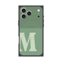 Premium Square Case with MagSafe［ Original - initial two tone - M green ］