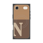 Premium Square Case with MagSafe［ Original - initial two tone - N brown ］