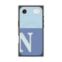 Premium Square Case with MagSafe［ Original - initial two tone - N blue ］