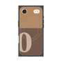 Premium Square Case with MagSafe［ Original - initial two tone - O brown ］
