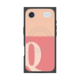 Premium Square Case with MagSafe［ Original - initial two tone - Q pink ］