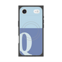 Premium Square Case with MagSafe［ Original - initial two tone - Q blue ］