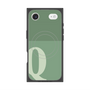Premium Square Case with MagSafe［ Original - initial two tone - Q green ］