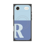 Premium Square Case with MagSafe［ Original - initial two tone - R blue ］