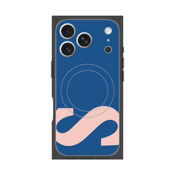 Premium Square Case with MagSafe［ Original - initial color - S navy ］