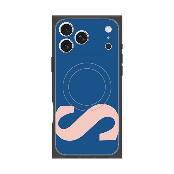 Premium Square Case with MagSafe［ Original - initial color - S navy ］