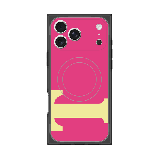Premium Square Case with MagSafe［ Original - initial color - T pink ］