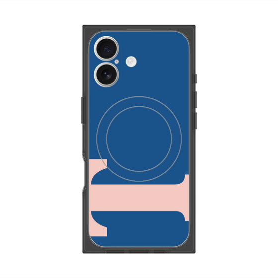 Premium Square Case with MagSafe［ Original - initial color - T navy ］