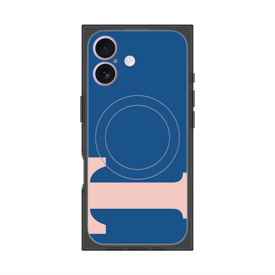 Premium Square Case with MagSafe［ Original - initial color - T navy ］