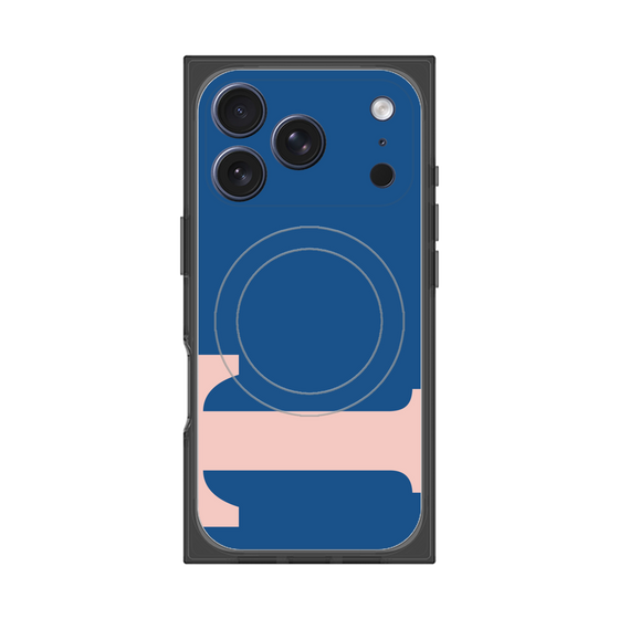 Premium Square Case with MagSafe［ Original - initial color - T navy ］