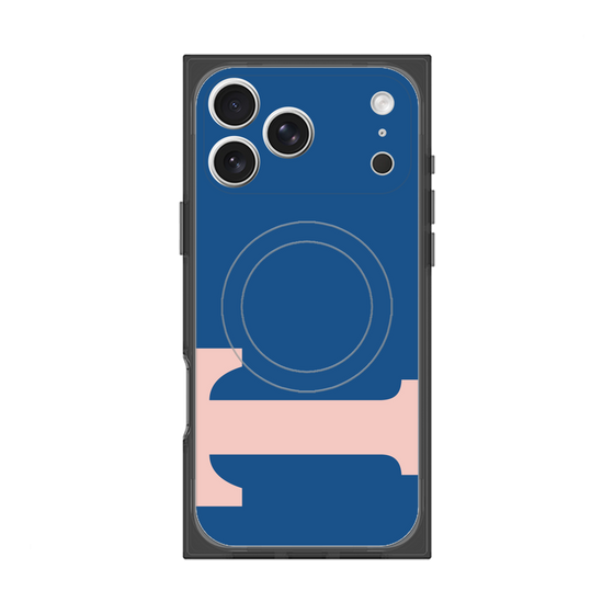 Premium Square Case with MagSafe［ Original - initial color - T navy ］