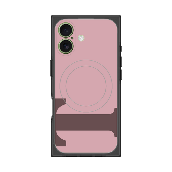 Premium Square Case with MagSafe［ Original - initial color - T dusty pink ］