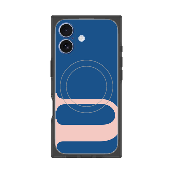 Premium Square Case with MagSafe［ Original - initial color - U navy ］