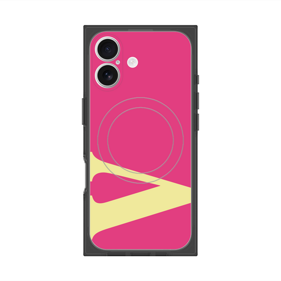 Premium Square Case with MagSafe［ Original - initial color - V pink ］