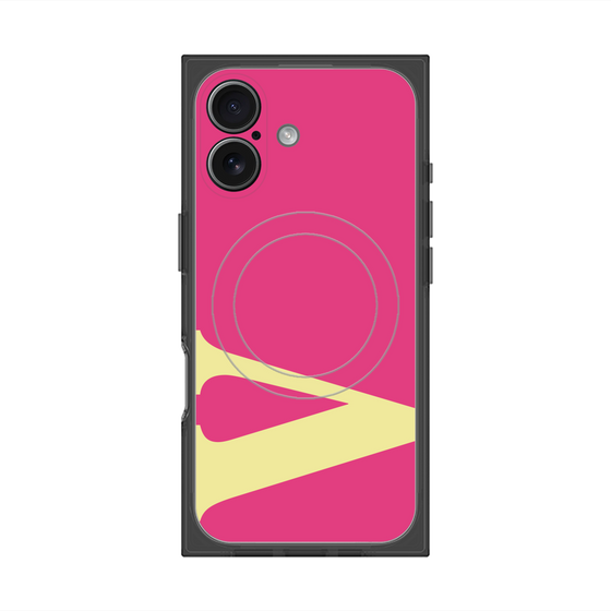 Premium Square Case with MagSafe［ Original - initial color - V pink ］