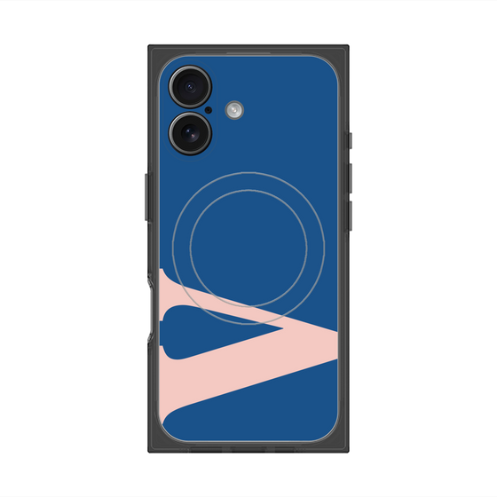 Premium Square Case with MagSafe［ Original - initial color - V navy ］