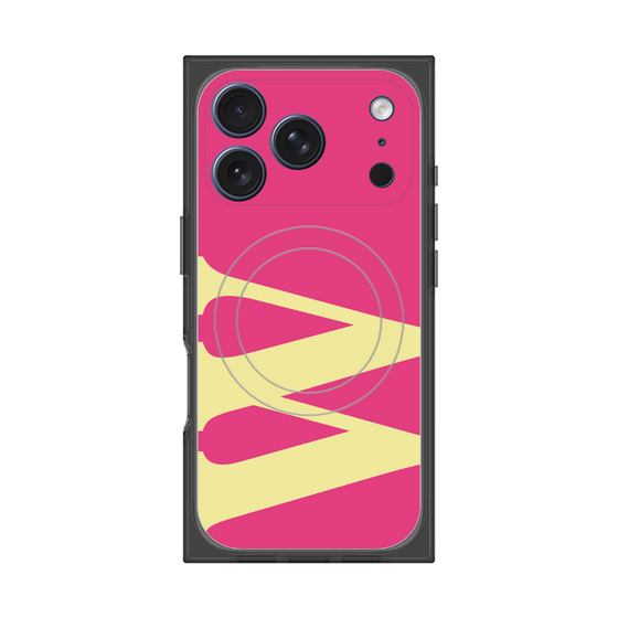 Premium Square Case with MagSafe［ Original - initial color - W pink ］