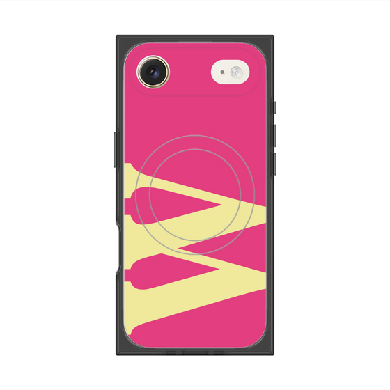 Premium Square Case with MagSafe［ Original - initial color - W pink ］