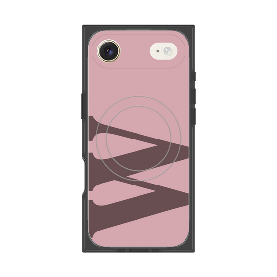 Premium Square Case with MagSafe［ Original - initial color - W dusty pink ］