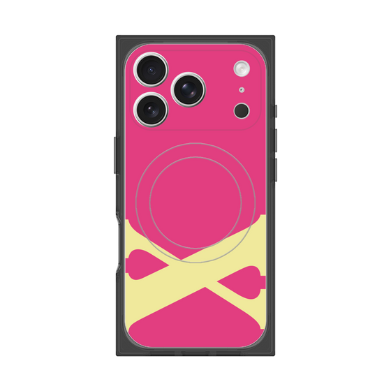 Premium Square Case with MagSafe［ Original - initial color - X pink ］