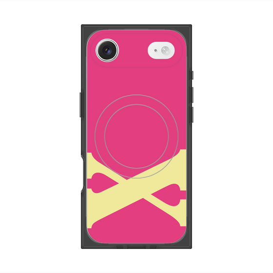 Premium Square Case with MagSafe［ Original - initial color - X pink ］