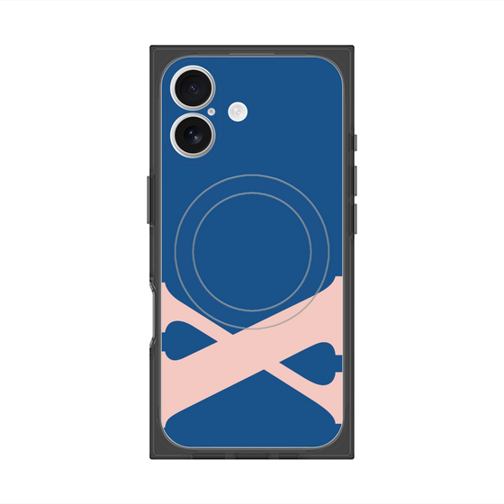 Premium Square Case with MagSafe［ Original - initial color - X navy ］