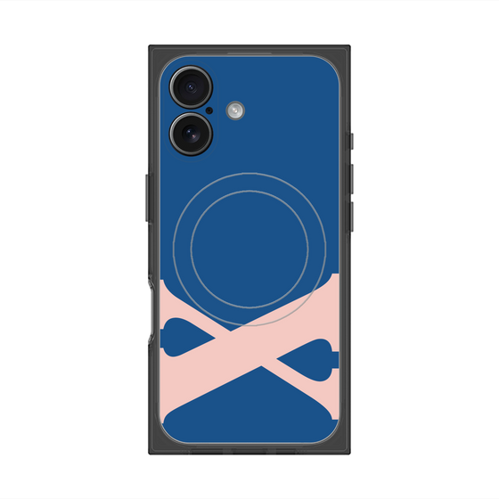 Premium Square Case with MagSafe［ Original - initial color - X navy ］